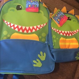 Boys backpack and lunch box